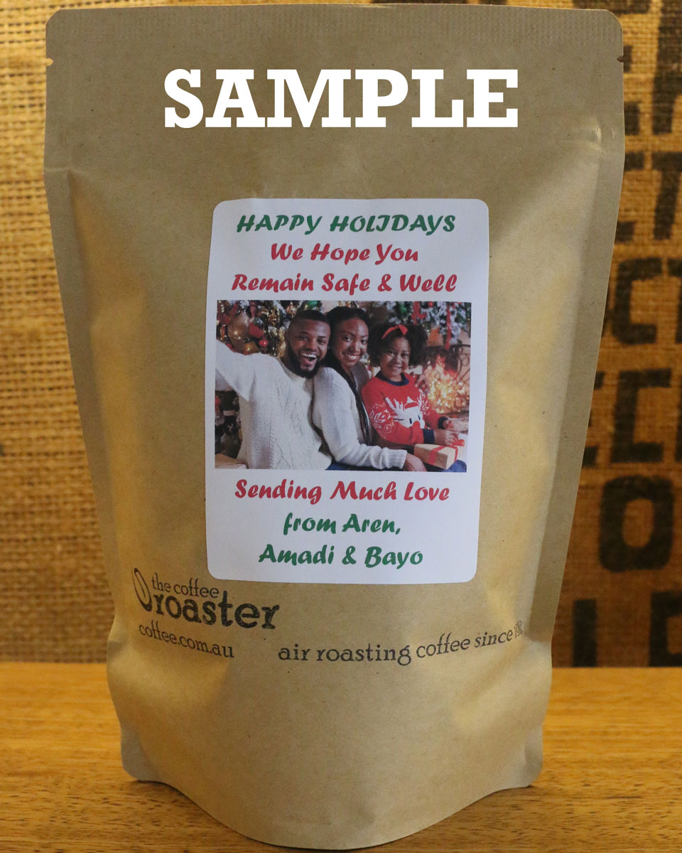 Family Three HOLIDAY COFFEE GREETING PACK