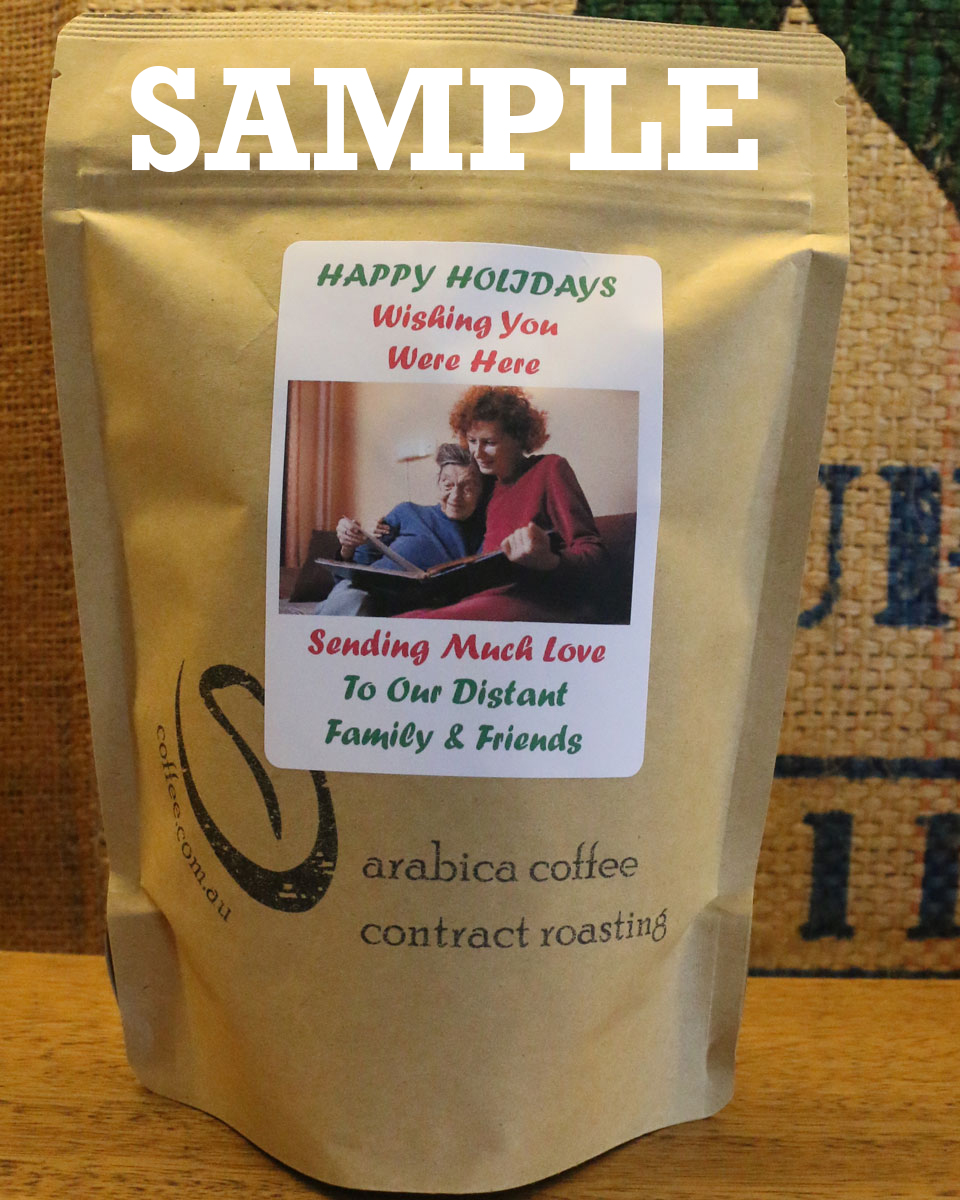 Family Two HOLIDAY COFFEE GREETING PACK